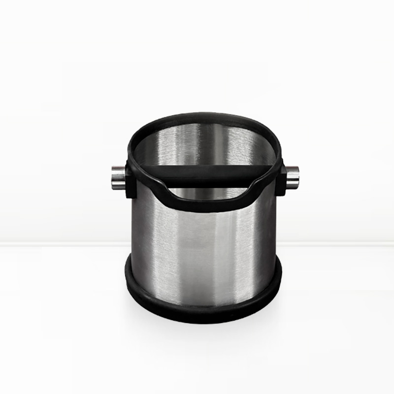 NOCK BOX DE ACERO Knock Box de Acero Inoxidable - Imagen 1