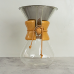 Cafetera tipo Chemex de 800ml+ filtro de acero inoxidable