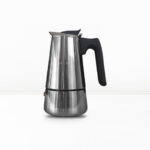 Cafetera Moka de Acero Inoxidable 6 tazas YOLIFE
