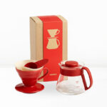 Kit V60 HARIO® Cerámica de 1 a 2 tazas + 40 filtros de papel
