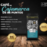 250gr Café de Cajamarca 86pts en grano - Edición Limitada