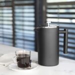 Prensa Francesa de Acero inoxidable 600ml negro y plateado - Imagen 2