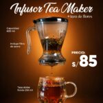 Infusor Tea Maker+ Taza de flores 250ml