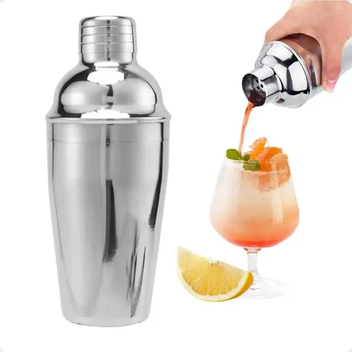 Coctelera de 3 cuerpos de Acero inoxidable